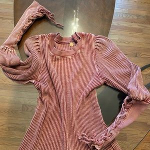 FREE PEOPLE - FP ONE  -CRANBERRY TOP